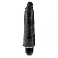 Pipedream - King Cock 24 cm Vibe Stiffy Zwart - thumbnail