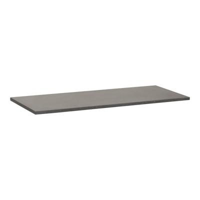Brauer Vulcanic Topblad Ondiep - 100 cm - Natuursteen Basalt Antraciet