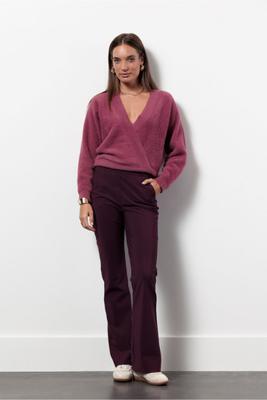 Flair bonded trousers - blackberry - 13350