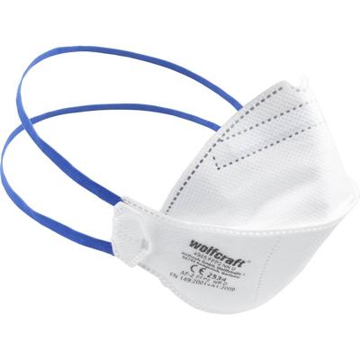 Wolfcraft 4945000 Fijnstofmasker zonder ventiel FFP2 D 2 stuk(s) EN 149:2001 + A1:2009