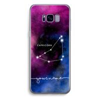 Sterrenbeeld - Donker: Samsung Galaxy S8 Plus Transparant Hoesje