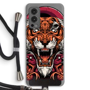 Tiger and Rattlesnakes: OnePlus Nord 2 5G Transparant Hoesje met koord