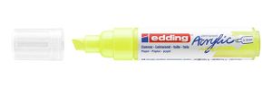 Edding 5000 Acrylic Marker Broad permanente marker Beitelvormige punt Geel 1 stuk(s)