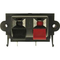 Cliff FE6935 Luidsprekerconnector Bus, inbouw verticaal Aantal polen: 2 1 stuk(s)