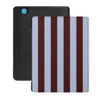 Lunso Kobo Aura H20 Edition 2 hoesje (6.8 inch) - Vegan Saffiano Leren Sleep Cover - Burgundy