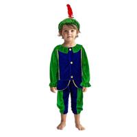 Pietenpak 98-104 Groen/Blauw