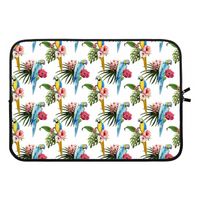 Kleurrijke papegaaien: Laptop sleeve 13 inch