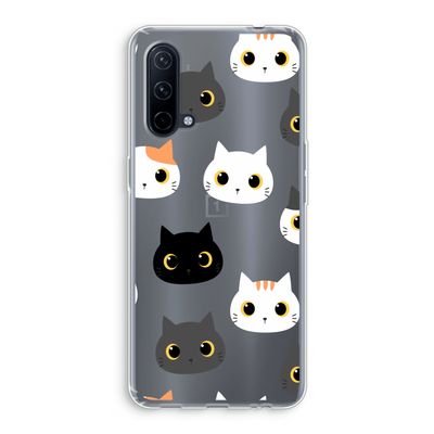 Katten: OnePlus Nord CE 5G Transparant Hoesje