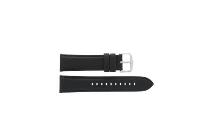 Horlogeband Fossil FS4812IE / FS4812 / Grant Leder Zwart 22mm