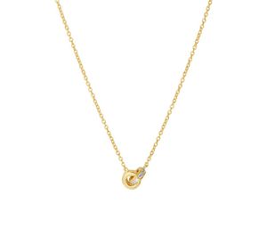 TFT Collier Geelgoud Diamant 0.05ct H SI 1,0 mm 39-40,5-42 cm