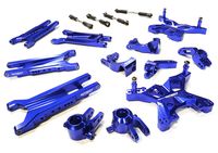 Integy Billet Machined Suspension Kit, Blue - Traxxas Slash 4x4