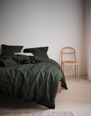 Marc O&apos;Polo Valka Deep green dekbedovertrek