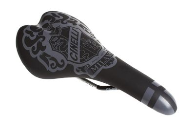 Cinelli Scatto Zwart Knight Zadel - Zwart Cinelli Scatto Zwart Knight Zadel - Zwart