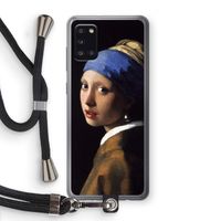 The Pearl Earring: Samsung Galaxy A31 Transparant Hoesje met koord The Pearl Earring: Samsung Galaxy A31 Transparant Hoesje met koord
