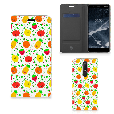 Nokia 5.1 (2018) | Flip Style Cover | Fruits
