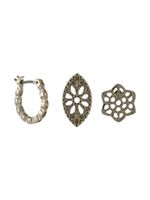 Marchesa Notte boucle d'oreille à ornements en cristal