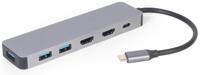 Cablexpert USB-C 3-in-1 multi adapter USB-C dock 3-voudig - 9530504