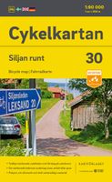 Fietskaart 30 Cykelkartan Siljan runt - Siljan Meer | Norstedts