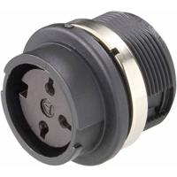 Amphenol T 3327 000 Ronde connector Bus, inbouw Totaal aantal polen: 4 Serie (ronde connectors): C091 1 stuk(s) - thumbnail