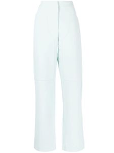 Paris Georgia pantalon ample en crêpe - Bleu