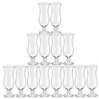 Royal Leerdam grote Cocktailglazen Hawaii - 12x stuks - glas - 440 ml - Pina Colada en meer