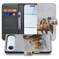 Paarden Motief Hoesje Voor iPhone Air | Bookcase