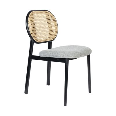 Zuiver Spike eetkamerstoel Natural Grey