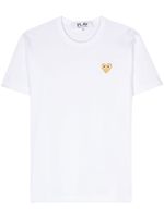 Comme Des Garçons Play t-shirt en coton à patch cœur - Blanc - thumbnail