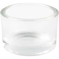 Creativ Company Waxinelicht, h: 3,2 cm, d 5 cm, 48 stuk/ 1 doos