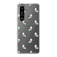 Vogeltjes: Sony Xperia 1 III Transparant Hoesje
