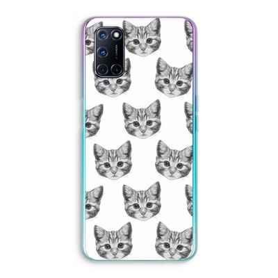 Kitten: Oppo A72 Transparant Hoesje