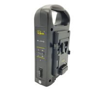 Rolux Dubbele Acculader RL-2KS voor V-Mount Accu - thumbnail