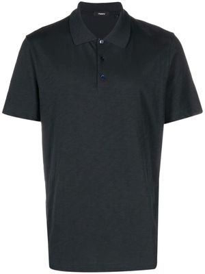Theory polo à manches courtes - Bleu