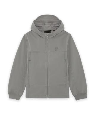 Lyle & Scott winter softshell jas jongens - grijs - Tonal Eagle