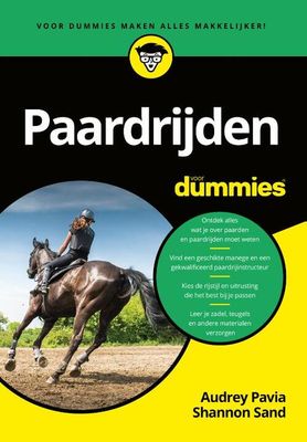 Paardrijden voor Dummies - Audrey Pavia, Shannon Sand - Paperback (9789045357478) Paardrijden voor Dummies - Audrey Pavia, Shannon Sand - Paperback (9789045357478)