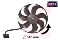 Koelventilatorwiel VAN WEZEL, Diameter (mm)345mm, Inbouwplaats: Binnen, Spanning (Volt)12V, u.a. für Audi, Seat, Skoda, VW - thumbnail