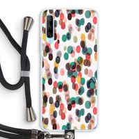 Tropical Dots: Huawei P Smart Pro Transparant Hoesje met koord