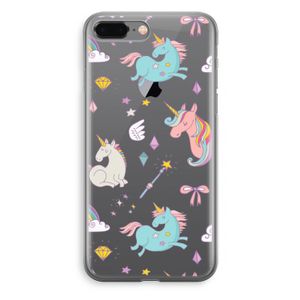 Fantasiewereld: iPhone 8 Plus Transparant Hoesje