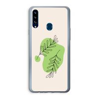 Beleaf in you: Samsung Galaxy A20s Transparant Hoesje