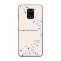 Sterren: Xiaomi Redmi Note 9 Pro Transparant Hoesje