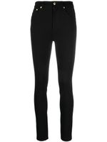 Roberto Cavalli pantalon skinny à taille haute - Noir