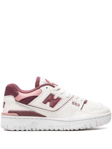 New Balance baskets 550 Red Rouge - Blanc