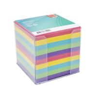 SOHO memokubus met gekleurd papier