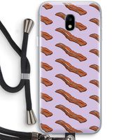 Bacon to my eggs #2: Samsung Galaxy J3 (2017) Transparant Hoesje met koord