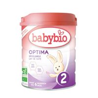 Babybio Optima 2 opvolgmelk 6-12 maanden bio (800 gr) - thumbnail