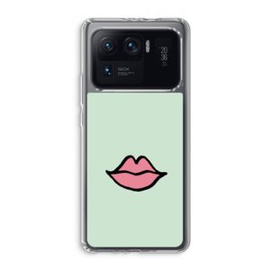 Kusje: Xiaomi Mi 11 Ultra Transparant Hoesje