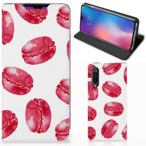 Xiaomi Mi 9 Flip Style Cover Pink Macarons