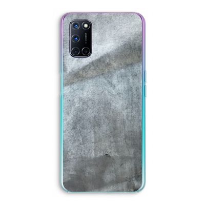 Grey Stone: Oppo A72 Transparant Hoesje