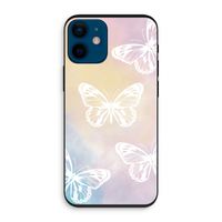 White butterfly: iPhone 12 mini Biologisch afbreekbaar hoesje
