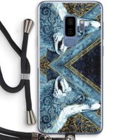 Golden Fox: Samsung Galaxy S9 Plus Transparant Hoesje met koord